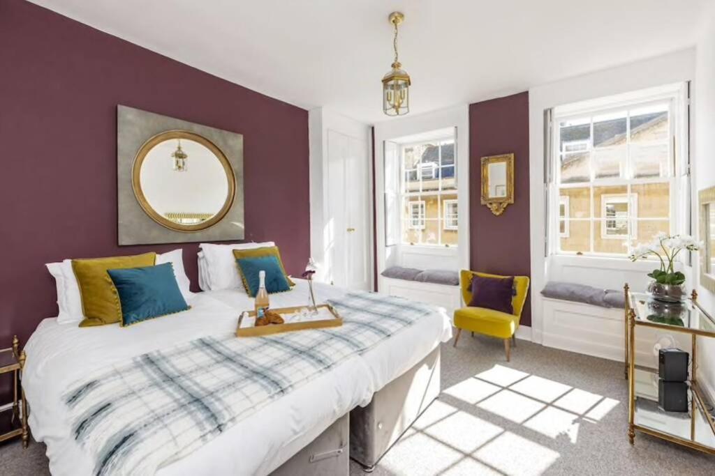 Georgian Apartment Located In The Center Of Bath. ภายนอก รูปภาพ